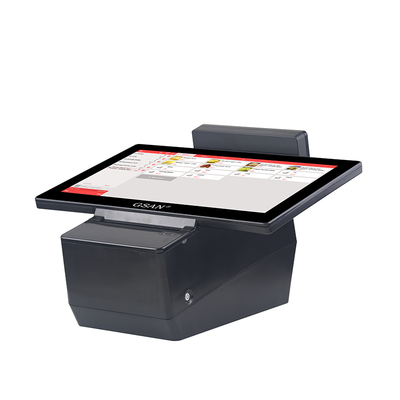 GS-TD30 Custom 11.6 pouces Système de pos tactile All dans un terminal Pos Windows à vendre