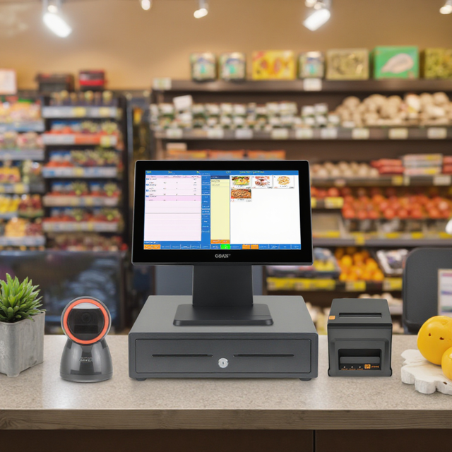 GS-A4 Wholesale Full Set Windows Touch Pos Certe enregistre enregistreau de point de vente Système Terminal