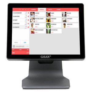 GS-T2 Terminal POS complexe de 15 pouces de bureau de bureau pour barre