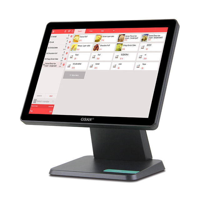 Système électronique de position de tablette de paiement de caissier pour le restaurant