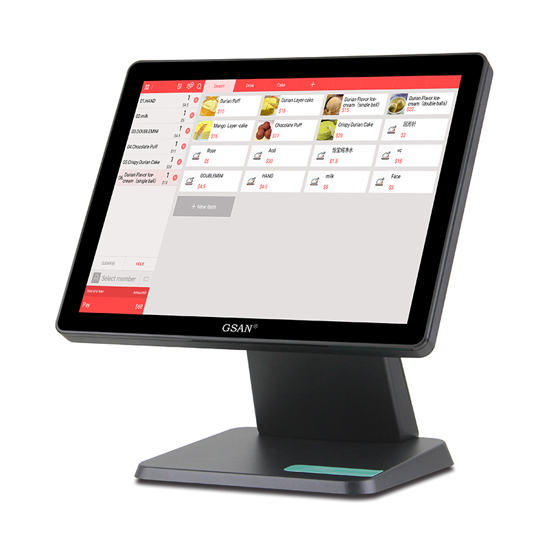 Système électronique de position de tablette de paiement de caissier pour le restaurant