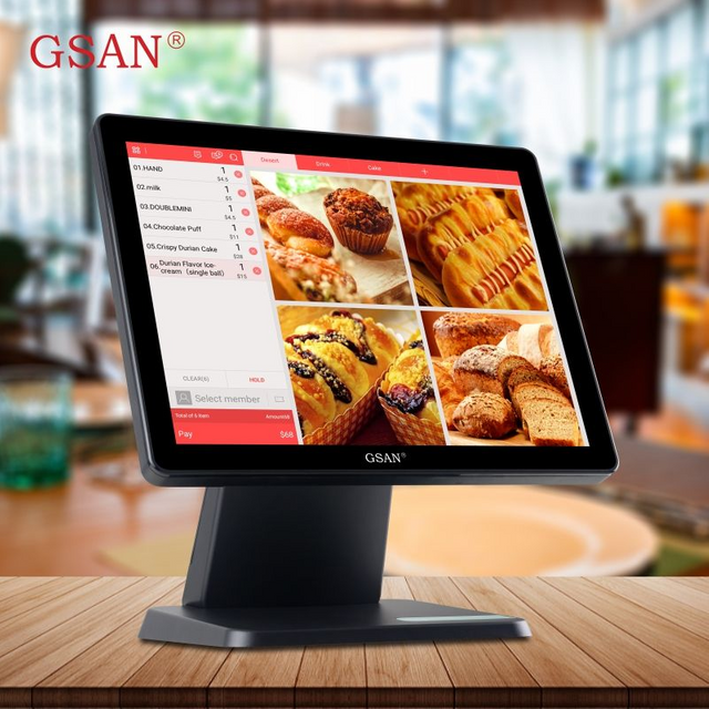 GS-T5 Electronic Cower Payment Tablet POS Système pour restaurant