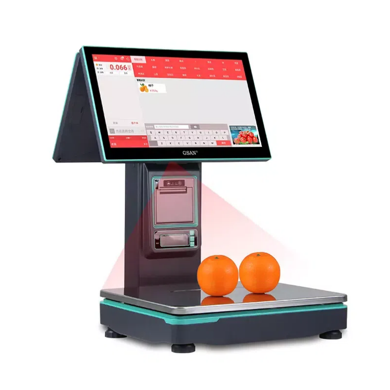 Touchez la balance des postes