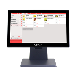 GS-T2 All In One Tact Screen POS System Mardware for Supermarket
