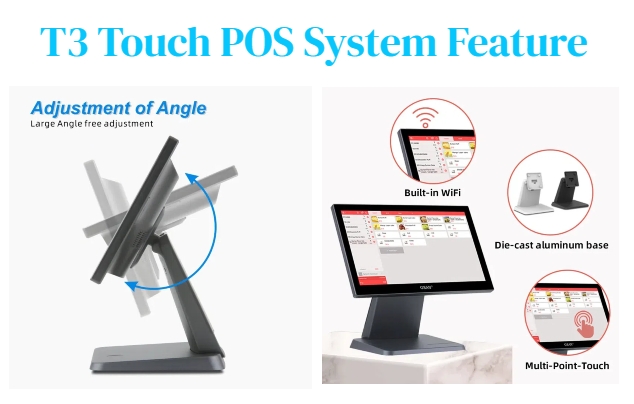 Fonction du système T3 Touch POS