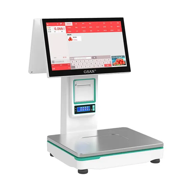 Comment assurer la précision lors de l'utilisation d'une échelle de pesage de point de vente tactile
