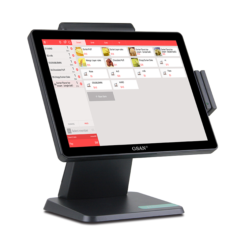 Système électronique de position de tablette de paiement de caissier pour le restaurant