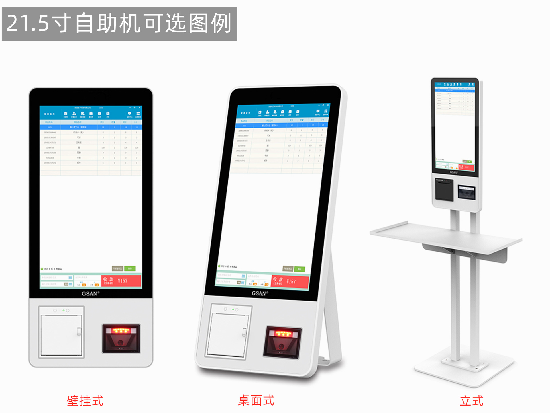 Kiosque intelligent auto-véritable intégrée au système de gestion des stations-service