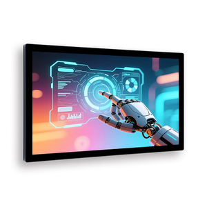 GS-Q3 21,5 pouces tout-en-un tactile PC industriel mural écran tactile HD panneau KDS