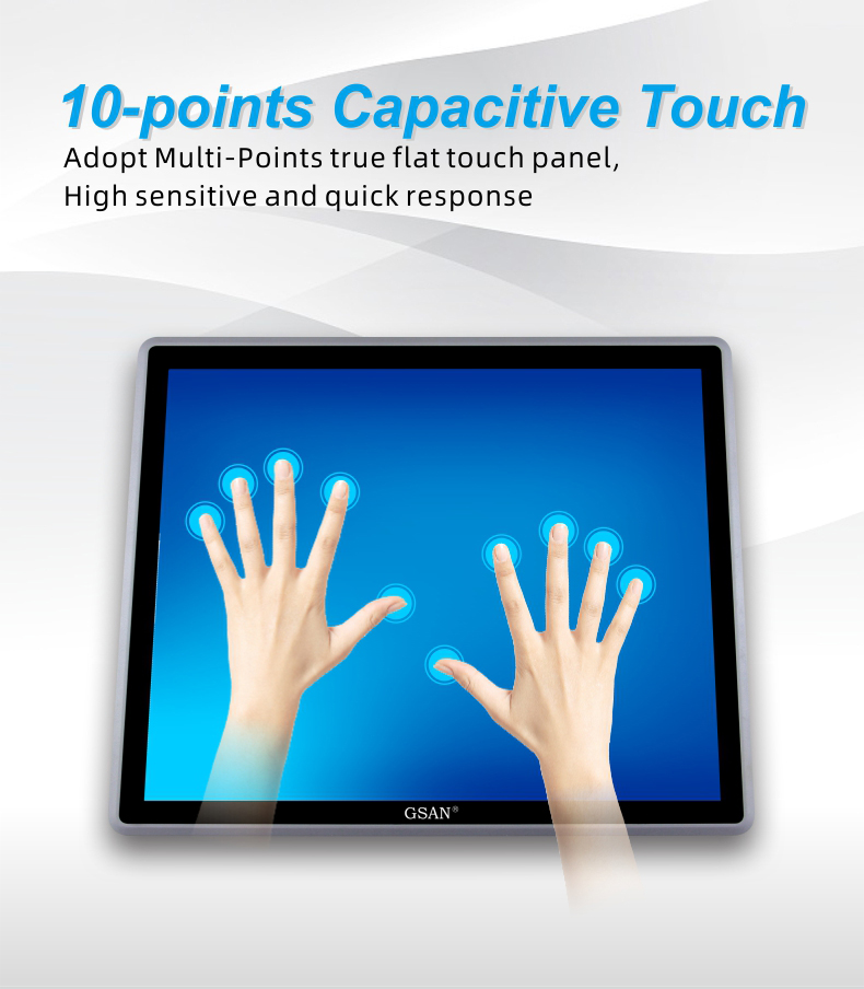 PC industriel tactile capacitif 10 points