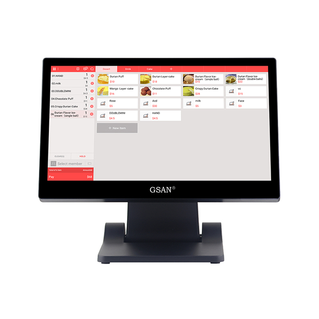 Système de point de vente à écran tactile GS-A0, 15.6 pouces, vente en gros, pour Restaurant