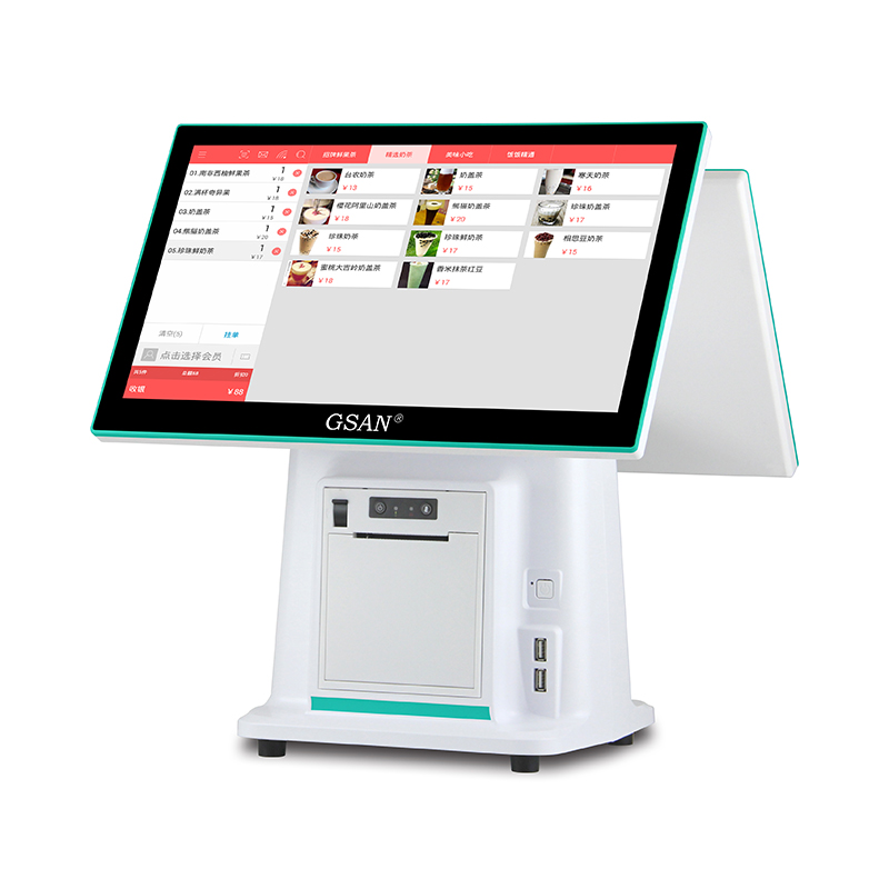 Système de point de vente à écran tactile tout-en-un personnalisé GS-3061, vente en gros pour restaurant